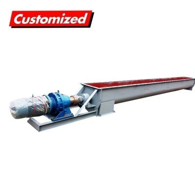 Harga yang bagus Peralatan Penanganan Bahan Sistem Conveyor Sekrup dengan Desain Konstruksi Disesuaikan on line