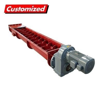 Harga yang bagus Sistem Conveyor Spiral Auger Stainless Steel untuk Mesin Conveying OEM on line