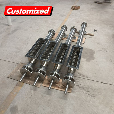 Harga yang bagus US ODM/OEM Stainless Steel Screw Auger Feeder untuk Concrete Powder Custom Conveyor System Mining Transport on line