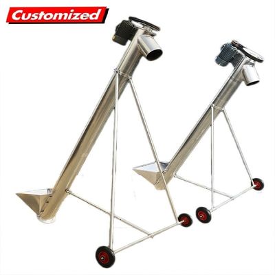 Harga yang bagus KX0009 Cement Powder Auger Feeder Mudah Dipertahankan Flex Screw Auger Dengan Hopper on line