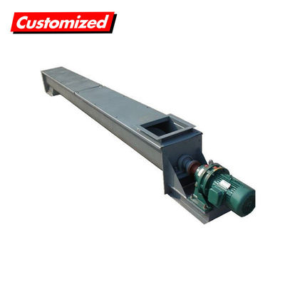 Harga yang bagus Perlengkapan Pengolahan Limbah Portable Auger Conveyor yang Disesuaikan untuk Pasar Industri on line