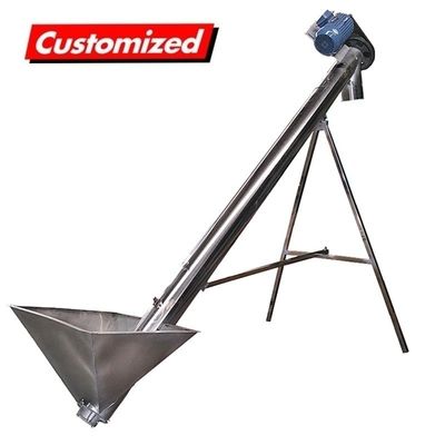 Harga yang bagus Customized Stainless Steel Heat Resistant Screw Auger Feeder untuk Powder Hopper Conveyor on line