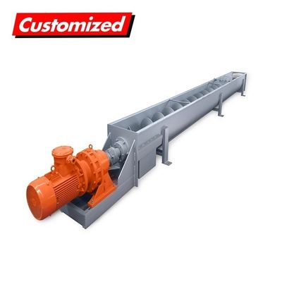 Harga yang bagus Conveyor Screw Auger yang tahan panas dari stainless steel untuk industri kimia dan pertambangan on line