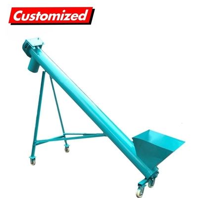 Harga yang bagus Sistem Conveyor dengan Custom Small Screw Auger Feeder dan Hopper Kebijakan Pengembalian 30 Hari on line
