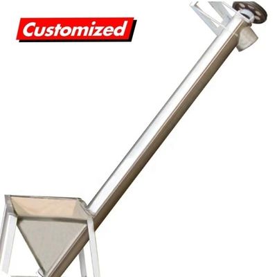 Harga yang bagus Stainless Steel tahan panas customizable Screw Auger Feeder untuk semen dan transportasi biji-bijian on line