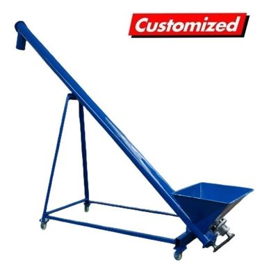 Harga yang bagus Konveyor Auger Sekrup Beton Tipe U Lift Spiral Seluler Cenderung Mata Uang AS on line