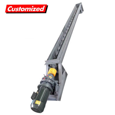 Harga yang bagus Konveyor spiral tanpa batang baja tahan karat efisiensi tinggi untuk penanganan material yang disesuaikan on line