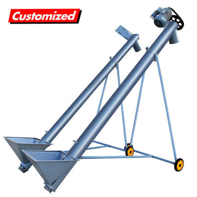 Harga yang bagus Fitur Bahan Tahan Panas Mesin Feeder Industri Mini Conveyor Sekrup miring on line
