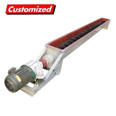 Harga yang bagus Operasi Mudah Conveyor Screw Tubular Auger Conveyor Spiral Fleksibel Disesuaikan on line
