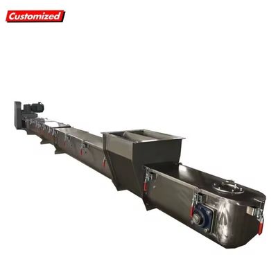 Harga yang bagus Mudah Instalasi hemat energi Stainless Steel Screw Auger Conveyor untuk penanganan bahan on line