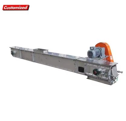Harga yang bagus Industri tahan api Conveyor Screw Feeder dengan 304 stainless steel Roller on line