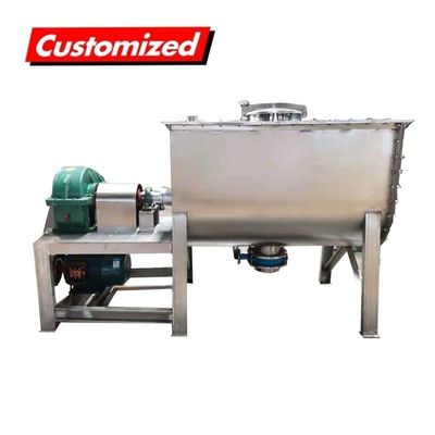Harga yang bagus OEM Custom Auger Conveyor Efisiensi Tinggi Stainless Steel Ribbon Blender Powder Mixer on line