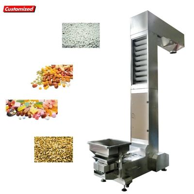 Harga yang bagus Kebijakan Pengembalian 30 Hari Z-Type Stainless Steel Plastic Grain Powder Vertical Skip Conveyor on line