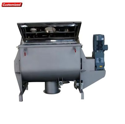 Harga yang bagus Pencampur Pita yang Dapat Disesuaikan Kapasitas Tinggi untuk Pencampuran Bubuk yang Mudah Dioperasikan on line