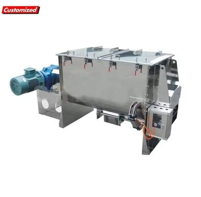 Harga yang bagus Pengaduk Bubuk Warna yang Tahan Lama, Awet, Dapat Disesuaikan, Mudah Dioperasikan, Pengaduk Pita Horizontal on line