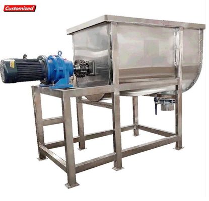Harga yang bagus Kapasitas besar 1500L stainless steel Steam Jacket Powder Mixing Machine dengan kontrol kecepatan variabel on line