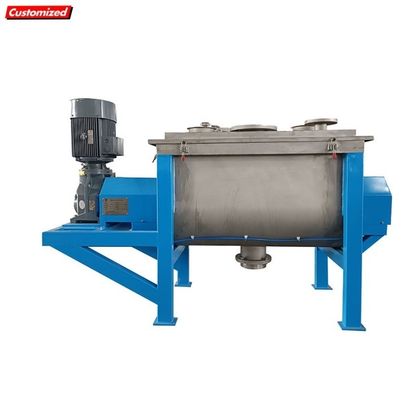 Harga yang bagus Pencampur Pita Horizontal Food Grade 1000L dengan Kontrol Kecepatan Variabel untuk Pencampuran Bubuk yang Efisien on line