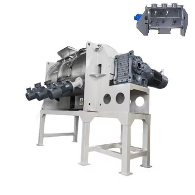 Harga yang bagus Mesin pencampuran bubuk pemanasan listrik dengan pencampuran pita otomatis dan kapasitas pencampuran 500-1000L on line