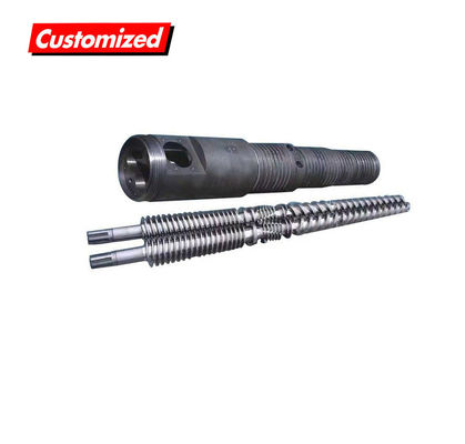 Harga yang bagus Stainless Steel Screw Barrel Set Precision Machining Dengan Nitrided Extruded on line