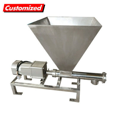 Harga yang bagus 2024 Stainless Steel Screw Feeder Conveyor untuk Custom Powder Particle Conveyor Feeding on line