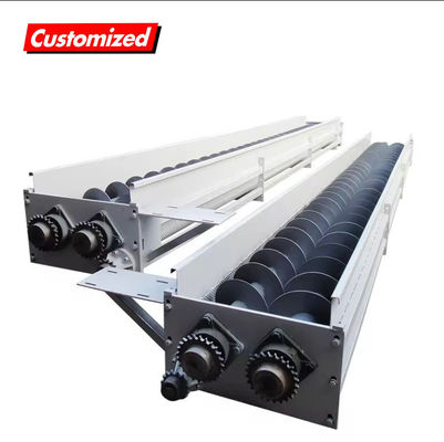 Harga yang bagus Konveyor Screw Auger Transport Heat Carbon Steel Untuk Industri Kimia on line