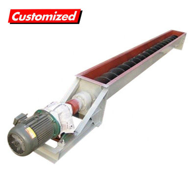 Harga yang bagus 2024 Conveyor Screw Auger Steel berbentuk U dengan Gear Motor Bearing Disediakan layanan purna jual on line