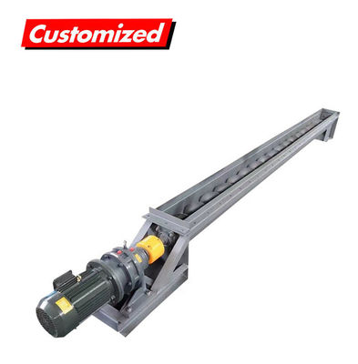 Harga yang bagus Efisiensi Tinggi Skid Steer Grain Screw Auger Conveyor Dengan Sistem Transmisi on line