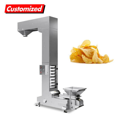 Harga yang bagus Konveyor lift ember berbentuk Z dengan bahan 304 stainless steel on line