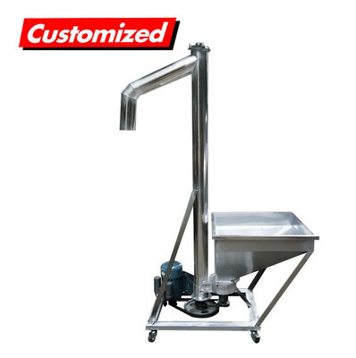 Harga yang bagus 40L 60L 100L 150L Powder Auger Screw Hopper Auger Feeder untuk Pengangkutan Powder on line