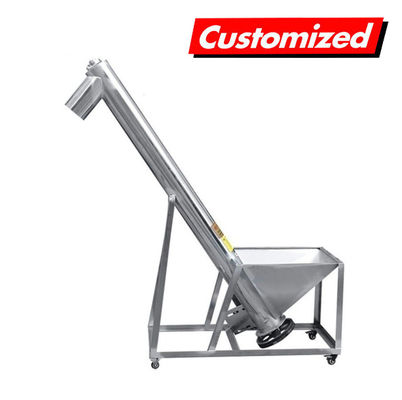 Harga yang bagus Stainless Steel tahan panas customizable Screw Auger Feeder untuk Pengangkutan Serbuk on line