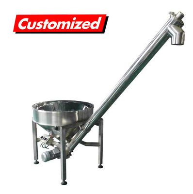 Harga yang bagus Food Grade stainless steel customizable heat resistant Screw Auger Feeder dan Flexible Screw Conveyor on line