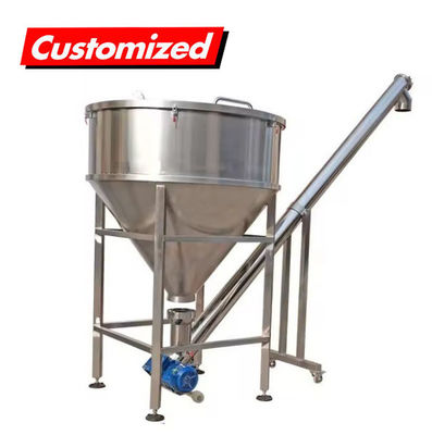 Harga yang bagus Panas tahan stainless steel adjustable screw auger feeder untuk penyimpanan biji-bijian dan industri kimia on line