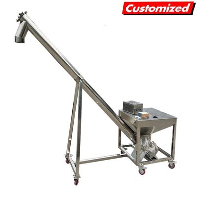 Harga yang bagus Feeder Screw Auger yang dapat disesuaikan untuk bahan tahan panas dalam sistem conveyor on line
