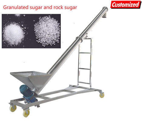 Harga yang bagus Stainless Steel Screw Auger Feeder Untuk Berbagai Produk Serbuk Transportasi Desain Custom on line