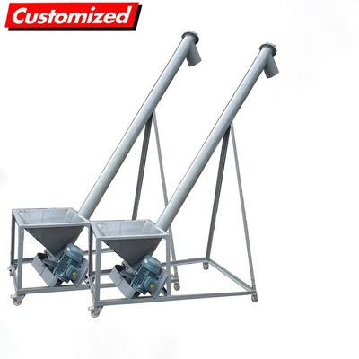 Harga yang bagus Customized Stainless Steel Heat Resistant Screw Auger Feeder untuk Sistem Pengangkutan Serbuk on line