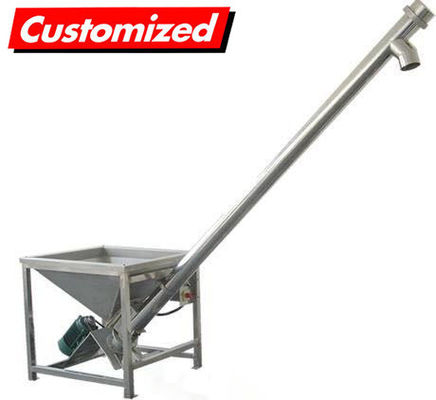 Harga yang bagus Baja tahan panas Screw Auger Feeder Fleksibel Conveyor Screw untuk bubuk dan bahan granular on line