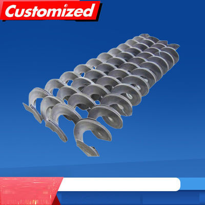 Harga yang bagus Custom Flexible Shaftless Spiral Auger Screw Conveyor Untuk Pabrik Manufaktur on line