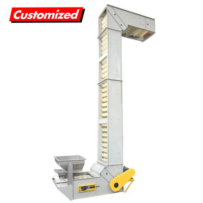 Harga yang bagus 2025 Pabrik Pasokan OEM Custom Food Grade Stainless Steel Z Tipe Bucket Elevator Chain Conveyor on line