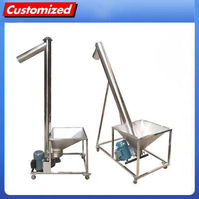 Harga yang bagus Screw Auger Feeder Perbaikan Mudah Untuk Mengangkut Serbuk Dan Bahan Granular Dalam Mesin Pengemasan on line
