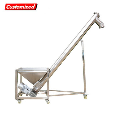 Harga yang bagus Feeder Screw Auger yang dapat disesuaikan untuk pemeliharaan yang mudah untuk mengangkut bahan bubuk dan butiran dalam sistem kemasan on line