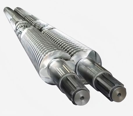 Harga yang bagus Sekrup penggerek tahan panas tahan korosi presisi tinggi untuk pipa PP Sekrup ekstruder on line