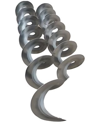 Harga yang bagus Mesin Spiral Baja Tahan Karat Presisi Tinggi untuk Konveyor Sekrup Tanpa Poros dengan Diameter yang Dapat Disesuaikan on line