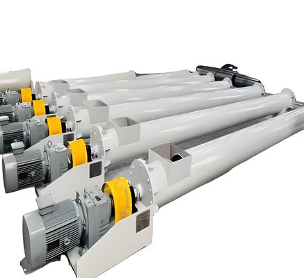 Harga yang bagus Korosi-tahan stainless steel Screw Auger Conveyor untuk aliran bahan di industri dengan mudah membersihkan on line