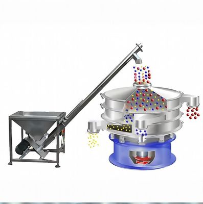 Harga yang bagus Conveyor sekrup miring fleksibel dari stainless steel untuk industri kimia on line