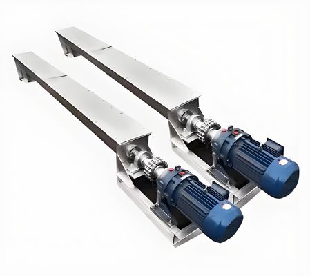 Harga yang bagus Conveyor Screw Auger Tahan Panas Baja Karat yang Disesuaikan untuk Industri Kimia on line