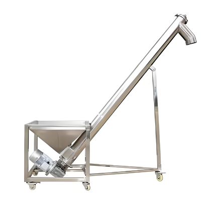 Harga yang bagus Efisiensi otomatis horisontal / miring vertikal spiral conveyor feeder on line