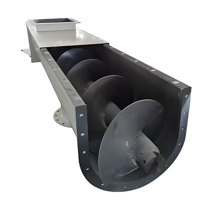 Harga yang bagus Conveyor Screw Auger Stainless Steel dengan struktur tertutup dan multifungsi untuk penanganan material yang tahan lama on line