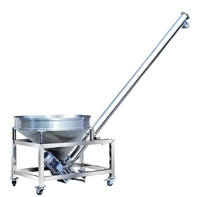Harga yang bagus Multi-purpose stainless steel spiral conveyor feeder untuk makanan bubuk bubuk garam dan es transportasi on line
