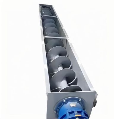 Harga yang bagus Peralatan konveyor spiral berbentuk U untuk transportasi semen dan bahan granular beton on line