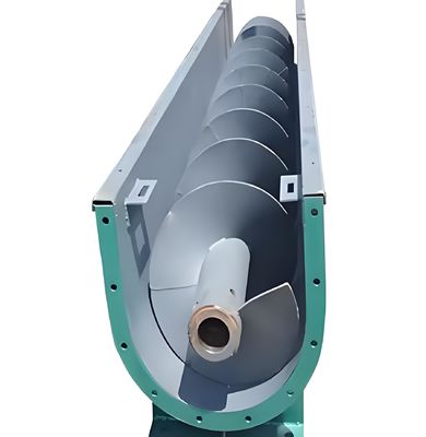 Harga yang bagus Conveyor spiral tahan panas dengan produktivitas tinggi yang disesuaikan untuk lumpur industri dan bahan bubuk on line